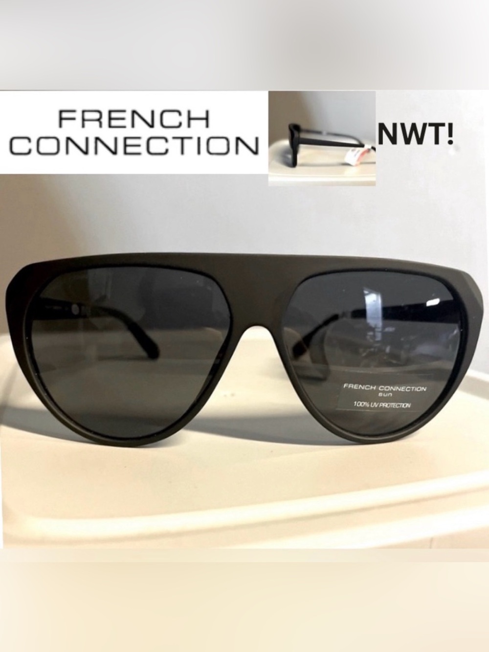 NWT! FRENCH CONNECTION Shades! Aviators. I’ve worn Carreras 10 yrs. So enjoy!😎